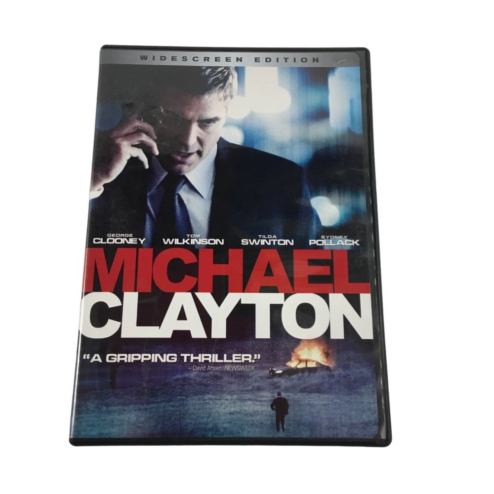 MICHAEL CLAYTON WIDESCREEN EDITION DVD GEORGE CLOONEY